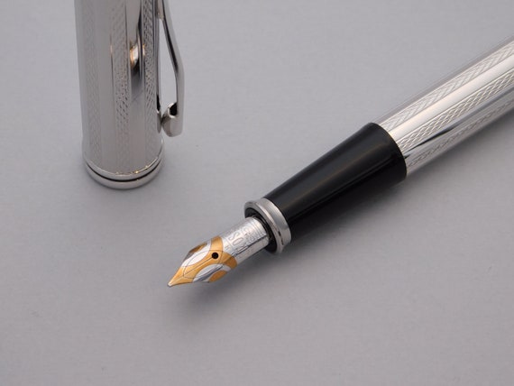 Vintage Cross Townsend Palladium Finish Fountain Pen - Etsy