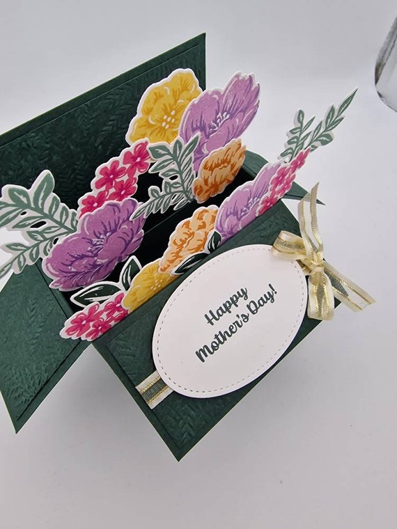 Biglietto Auguri Pop-up 3D Per La Mamma - Personalizzato Con Busta - Foto 10