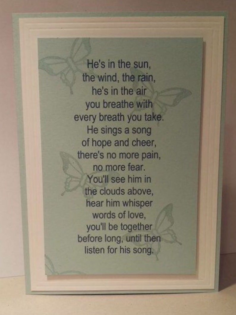 Sympathy Card for Loss of a Child Bereavement Death of Etsy