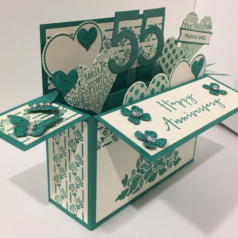 emerald anniversary card