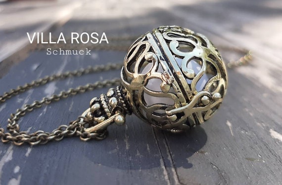 Guardian angel sound ball necklace deals
