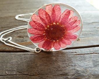 925 Silver Necklace & Blossoms Pendant