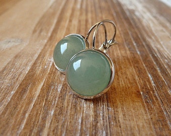 Aventurine Gemstone Earrings