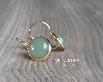 Aventurine Gemstone Earrings