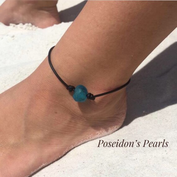leather anklet