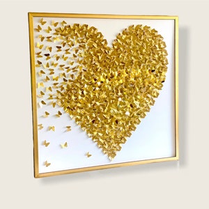 Gold Heart Thumb Tacks. Push Pins. Gold Hearts. Heart Push Pins