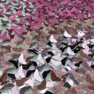 Shades of Pink Butterflies Heart 3D Paper Butterflies image 6