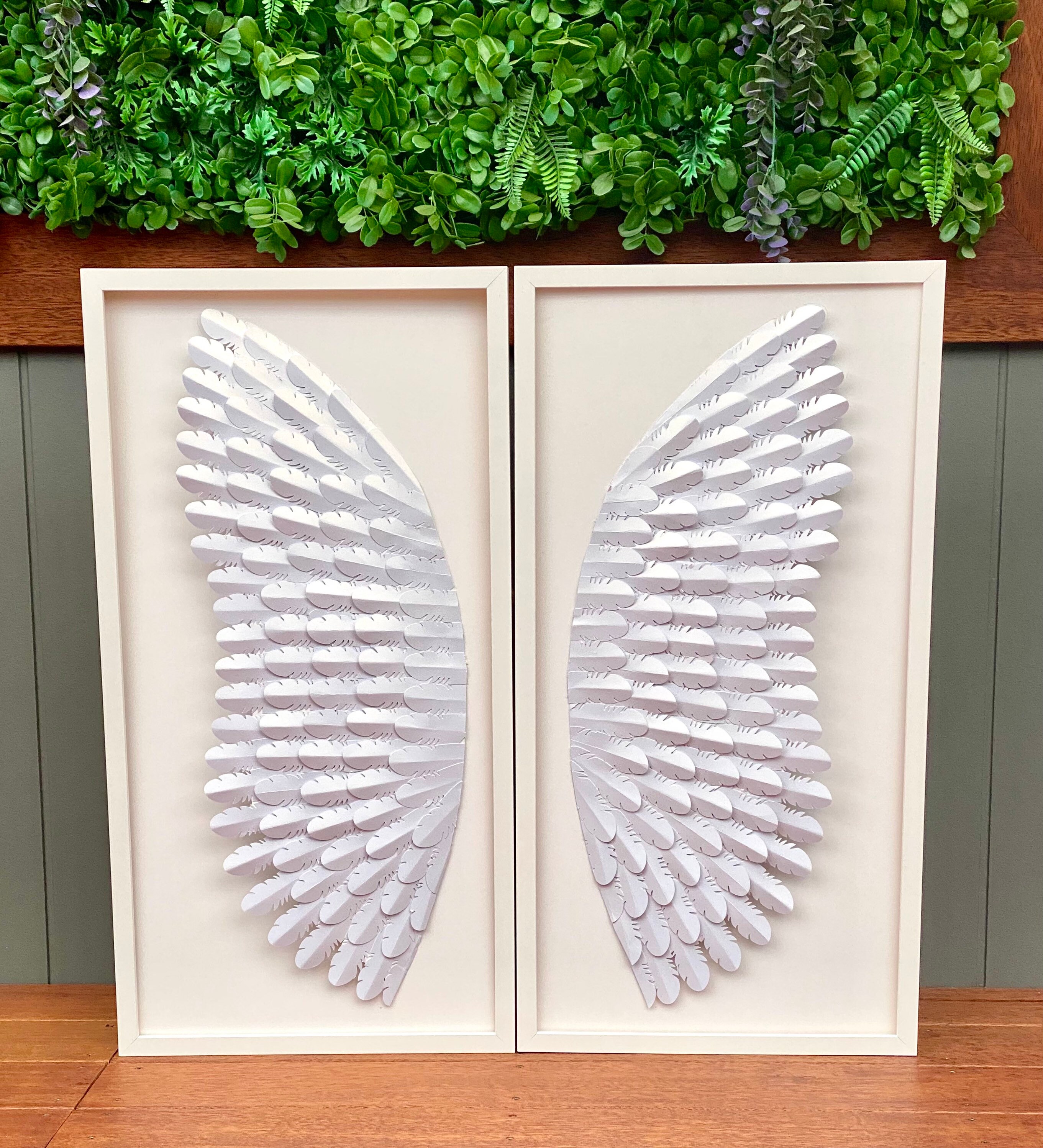 30 Inch White Angel Wings Nursery Wall Decor Etsy