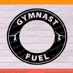 Carburante per ginnasti. File di taglio per ginnasti. Silhouette di ginnastica Cricut. Cameo. Ragazza atleta sportiva. Allenatrice di ginnastica. Decalcomania di ginnastica.