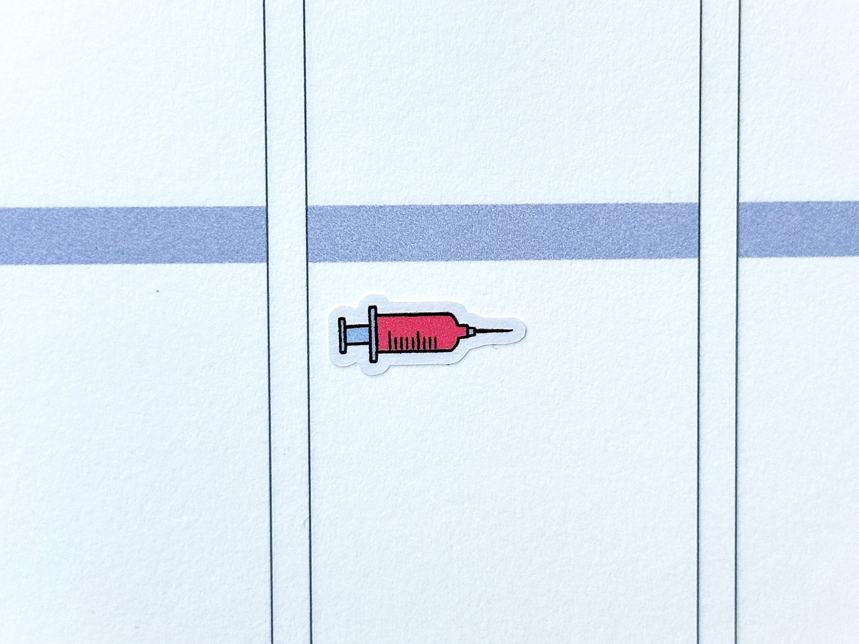 Syringe Labelling Sticker Syringe Planner Stickers - Injection Stickers - Shot Stickers - Medical ...