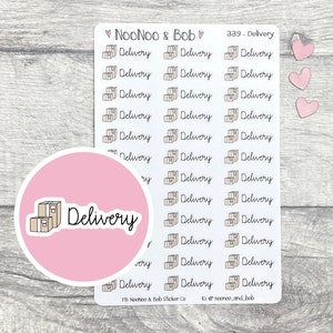 Pegatinas para planificador de entregas - Pegatinas para planificador de entregas en línea - Pegatinas para compras - Pegatinas para paquetes - Pegatinas para correo - Pegatinas para diario