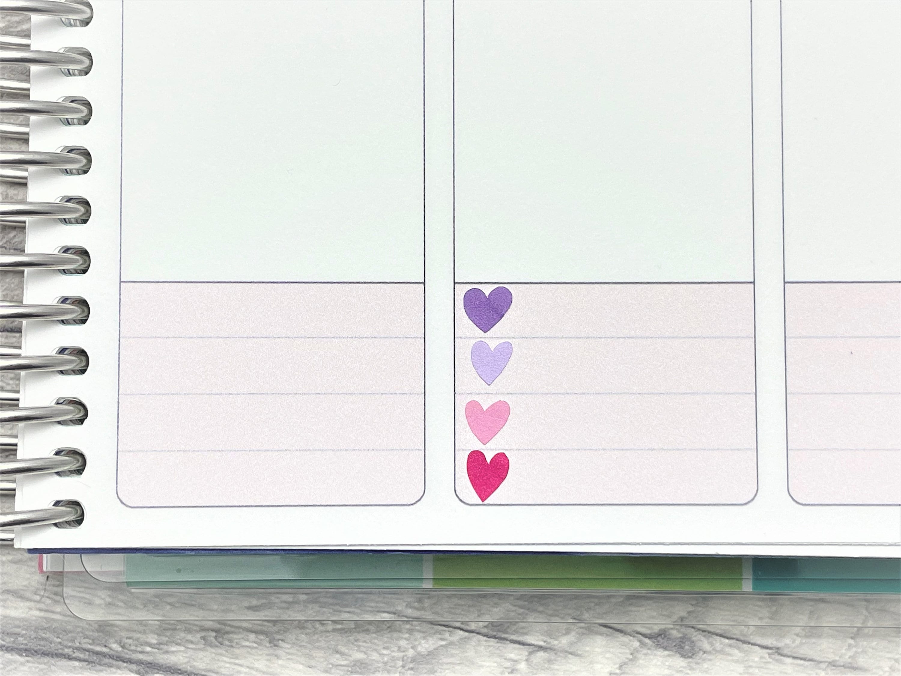 Mini Heart Planner Stickers - Small Heart Stickers - Tiny Planner ...