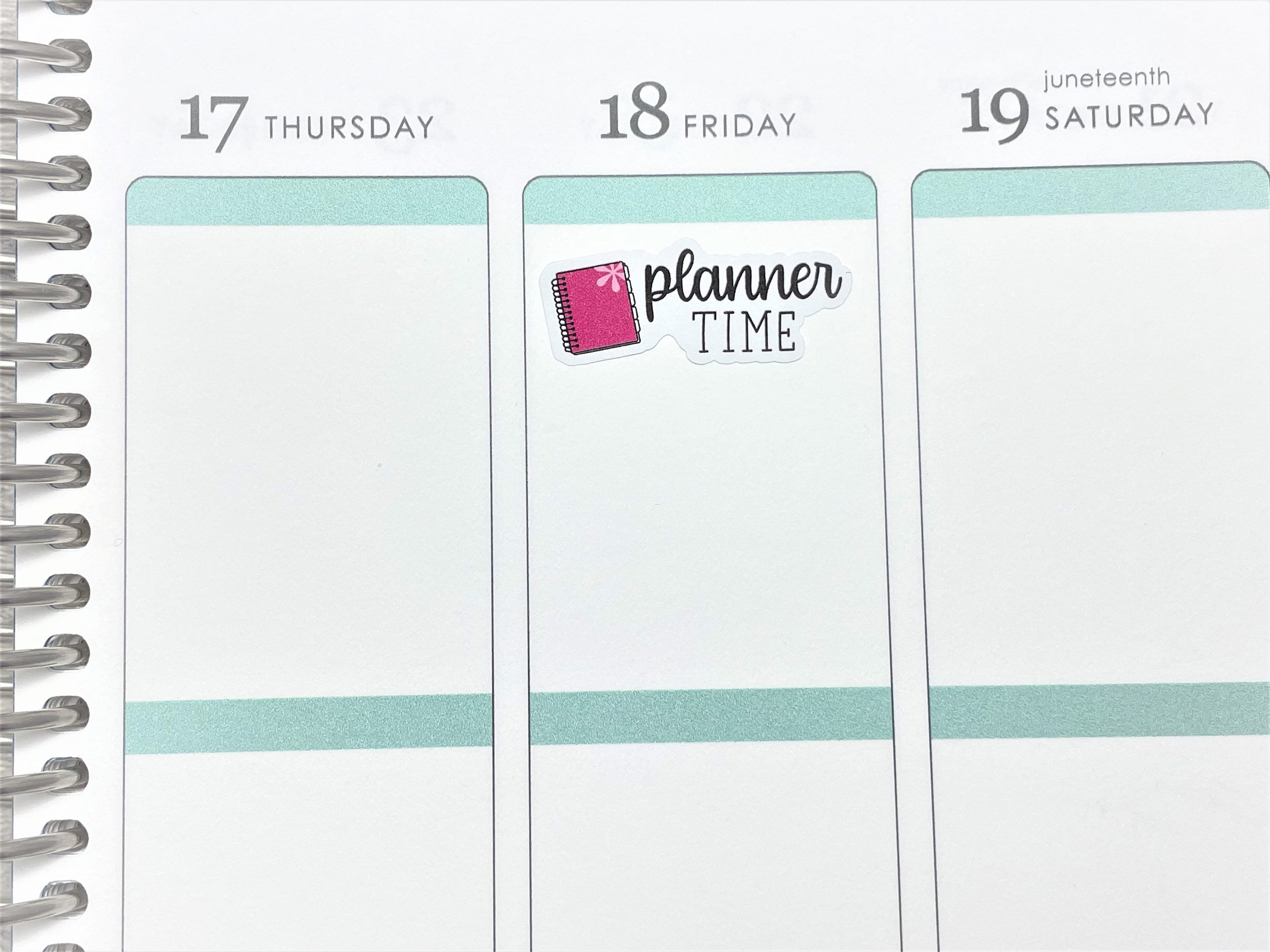 Planner Time Planner Stickers - Time to Plan Stickers - Planning