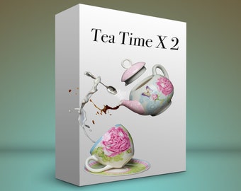 Tea Time X2 Overlays