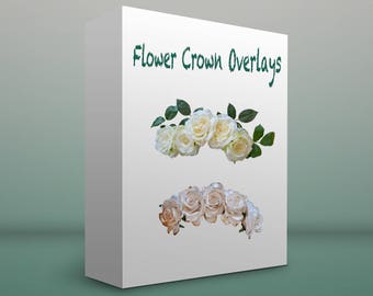 Flower Crown photo overlays {12}