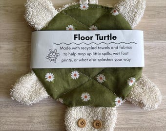 Floor turtle towel