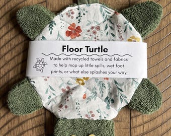 Floor turtle towel