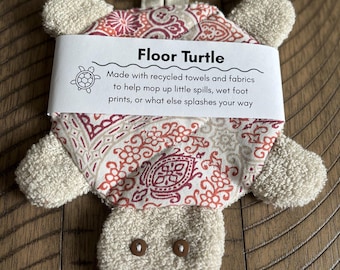 Floor turtle towel