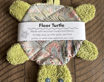 Floor turtle towel