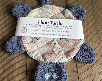 Floor turtle towel