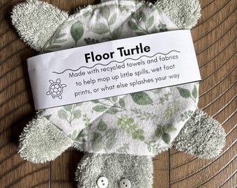 Floor turtle towel