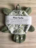 Floor turtle towel