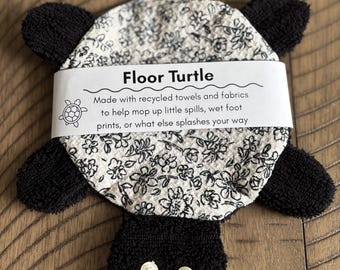 Floor turtle towel