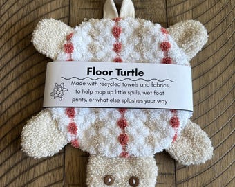Floor turtle towel