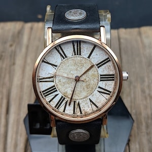 Classic Art Watch Leather,Men Watch,Women Watch,Unisex Watch,Wristwatch,Watches,Vintage Watch,Leather Watch,Soviet Watch,Gift Ideas