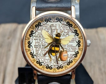 Zegarek Art Bee, zegarek damski, zegarek damski, zegarek skórzany, zegarek biżuteryjny, prezent urodzinowy, prezent dla niej, prezent z zegarkiem, pomysł na prezent, zegarki