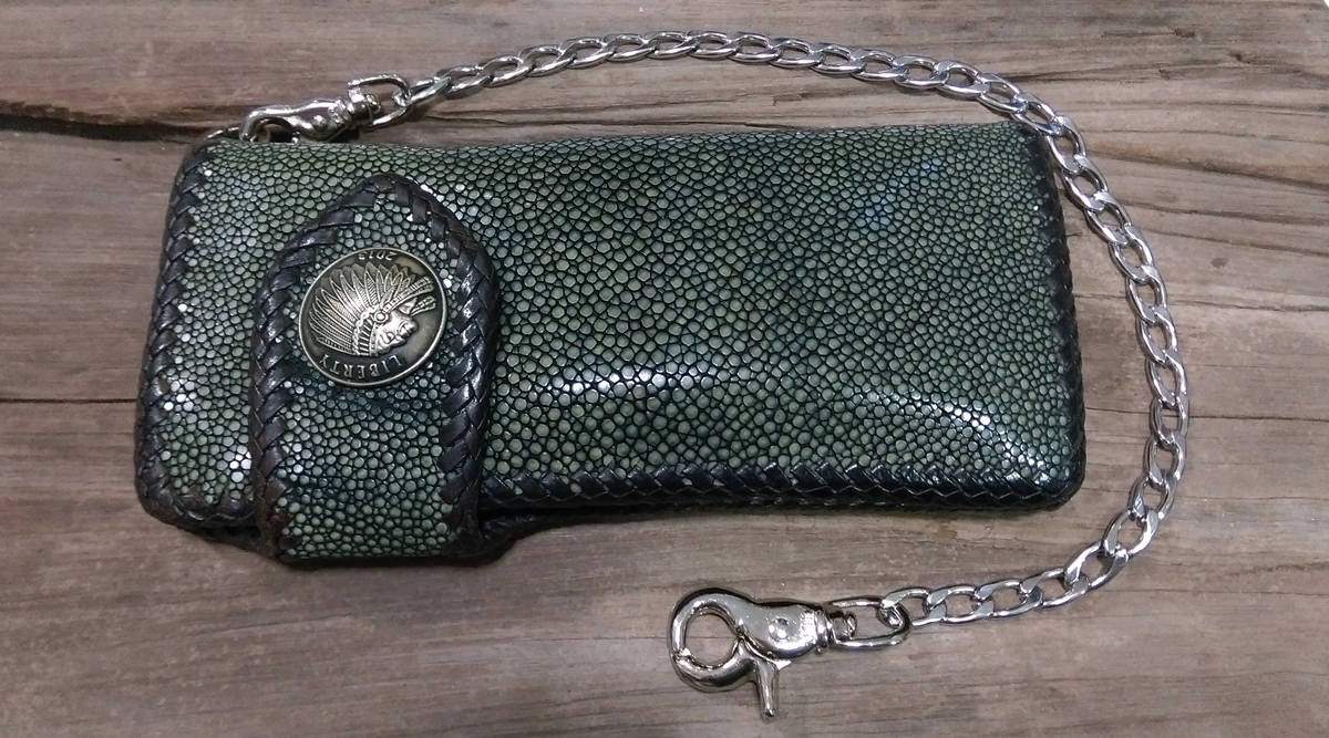 Chain Belt Hook Wallet Vintage Chain Wallet Chain Biker Long