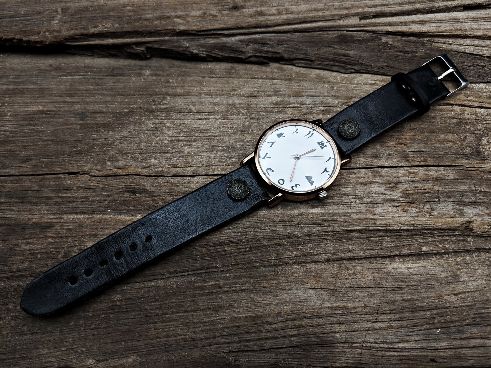 Arabic Style Leather Watcharabic Numerals Watchwomen - Etsy