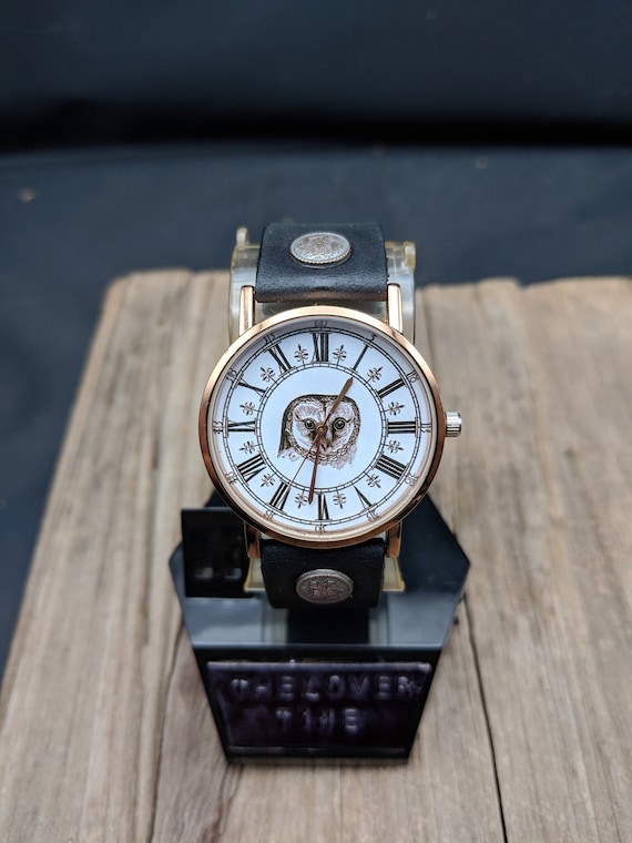 Antique Owl Watch,men Watch,women Watch,unisex Watch,gift  display picture 3