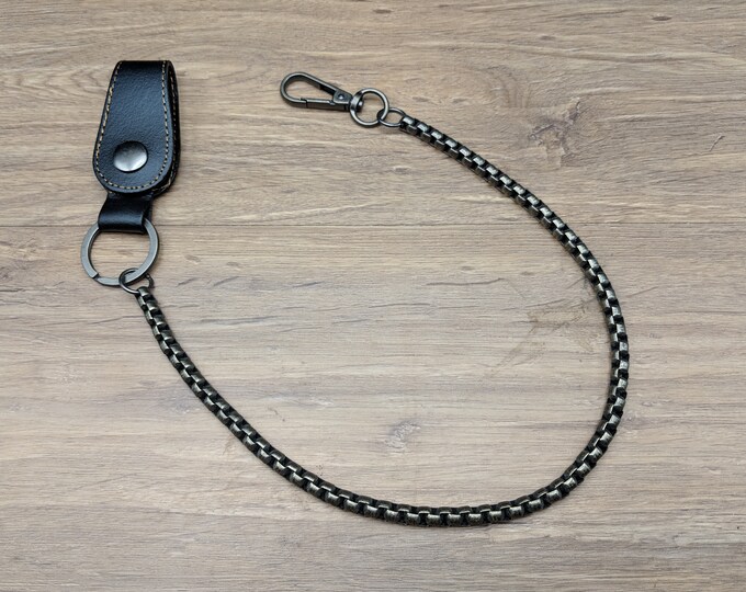 Belt Loop Chain Walletchain Belt Hook Walletvintage Etsy