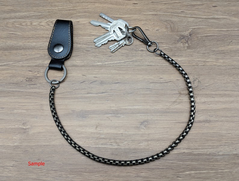 Belt Loop Chain WalletChain Belt Hook WalletVintage Etsy