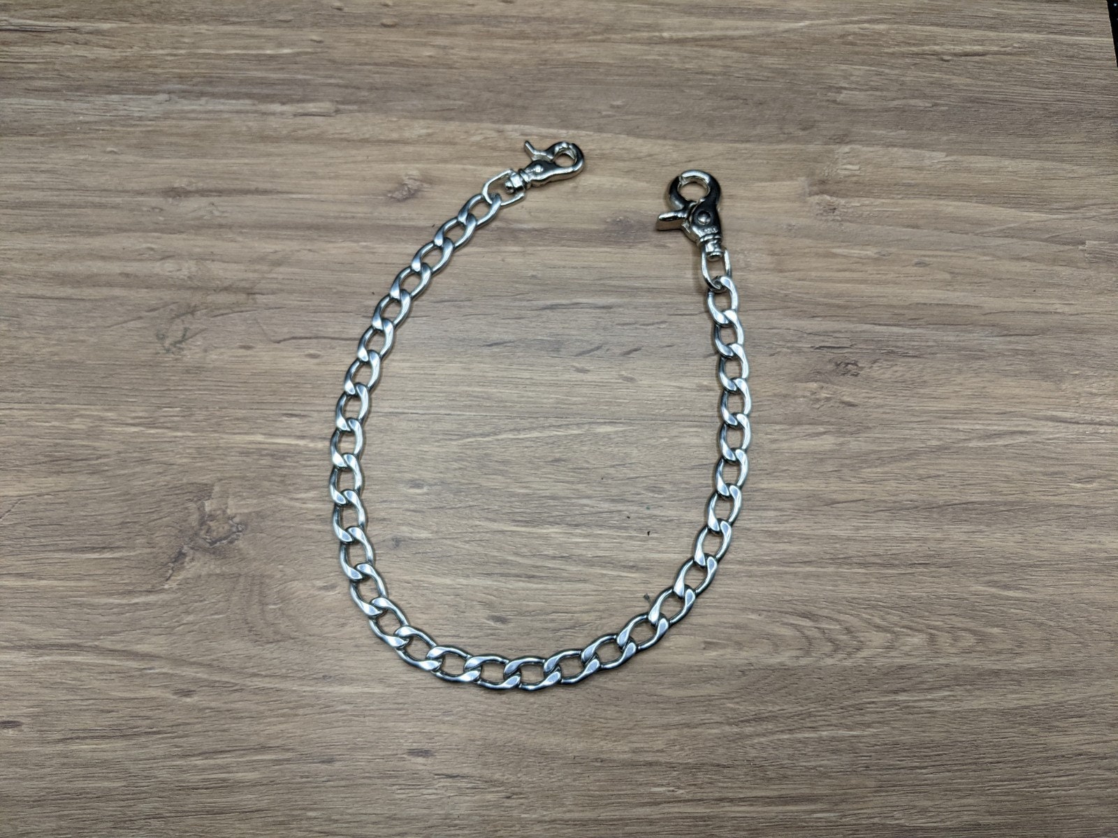 Chain Belt Hook Wallet Vintage Chain Wallet Chain Biker Long - Etsy