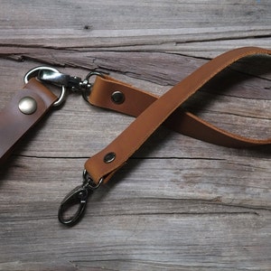 Chaîne en cuir Porte-clés Portefeuille Cuir Et Porte-clés Marron vintage Véritable peau de vachette Cuir Portefeuille Chaîne pour Hommes Biker Hommes Accessoires en Cuir