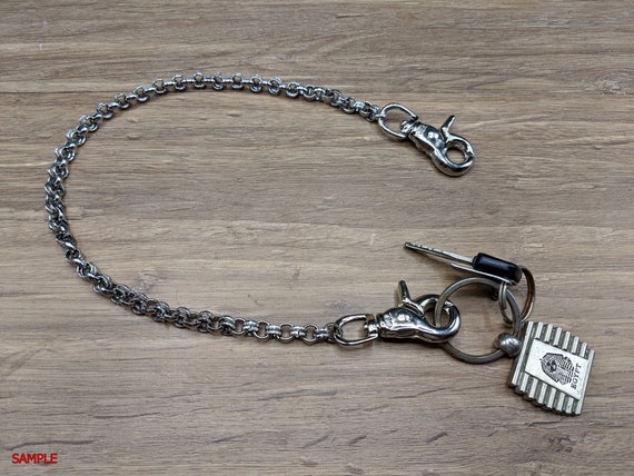 Chain Belt Hook Wallet Vintage Chain Wallet Chain Biker Long 
