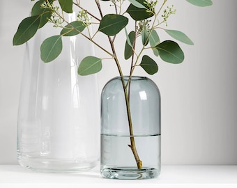 Glass Table Vase Etsy