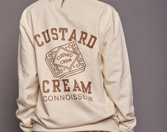 Custard Cream Connoisseur Sweatshirt