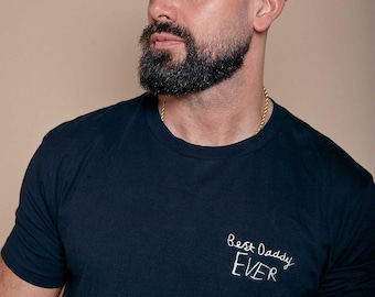 Personalised Embroidered Handwriting T-Shirt