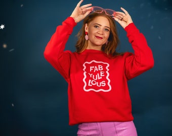 Fab-YULE-lous Christmas Sweatshirt - Slogan Christmas Jumper