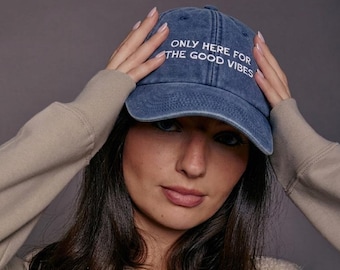 Personalised 'Only Here For...' Slogan Baseball Cap