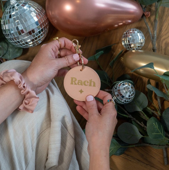 Personalised bag charms uk sale