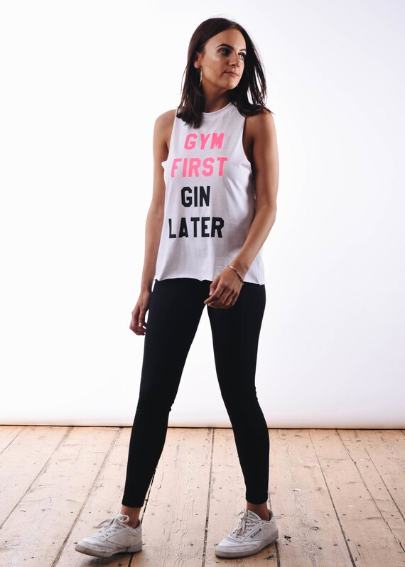 Hell Yes Gym Vest - Gym Clothing - Women's Gym Clothes - Gym Vests - Slogan  Gym Wear - Exercise Clothing - Gym Top Gift - Running Vest - Gym