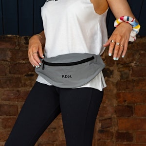 Reflective Personalised Running Waist Bag