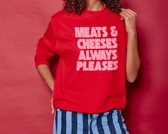Meats & Cheeses Christmas Sweatshirt