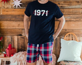 Tartan Pyjama Shorts - Etsy UK