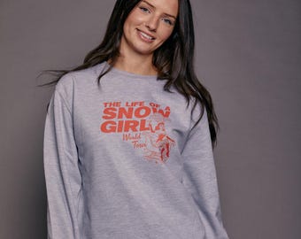 Sudadera navideña La vida de una chica de nieve