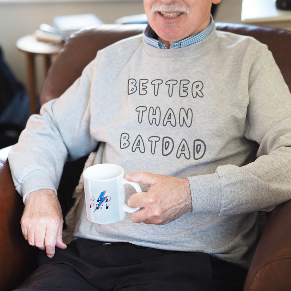 Mieux que Batdad Sweat - Sweat pour homme - cadeau pour papa - cadeau pour mari - héros Top - pull super héros - cadeau de fête des pères - nouveau Mieux que Batdad Sweat - Sweat pour pour pour homme - cadeau pour papa - cadeau pour mari - héros Top - pull super héros - cadeau de fête des pères - nouveau 13cfb0